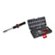Set Stier Clé dynamométrique à cliquet réversible 1/4'' + STIER Jeu de clés à douille 1/4''-1