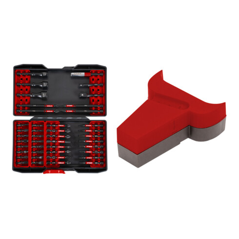 Set STIER Torsions-Bitsatz für Akkuschrauber 42-teilig + Magnetisierer