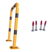 Set Schake Schutzbügel Ø76 mm, Breite 1000 mm, Höhe über Flur 650mm, zum Aufdübeln + BefestigungsschraubensatzTyp 1