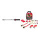 Set STIER Drehmomentschlüssel mit Umschaltknarre, 1/2 Zoll, Aufnahme 40 - 200 Nm + Spanngurte-Set 9-teilig, TÜV/GS geprüft nach DIN EN 12195-2