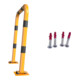 Set Schake Schutzbügel Ø76 mm, Breite 400 mm, Höhe über Flur 1150mm + BefestigungsschraubensatzTyp 1-1