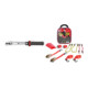 Set STIER Drehmomentschlüssel mit Umschaltknarre 1/2" Aufnahme 10-50 Nm + Spanngurte-Set 9-teilig, TÜV/GS geprüft nach DIN EN 12195-2