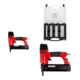 Set STIER Druckluftnagler,HK 10-40 mm + Heftklammern Typ 90 + DLN,HK15-50 mm-1
