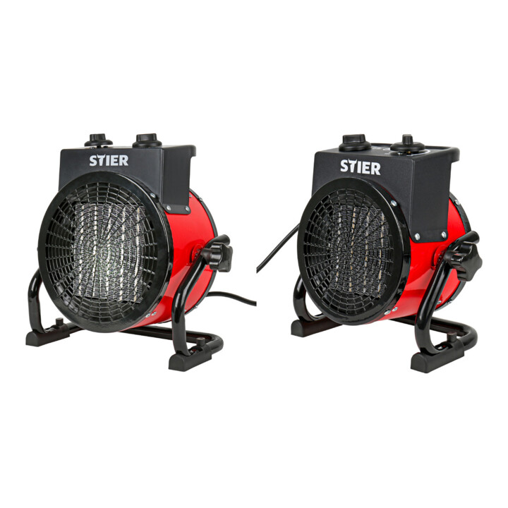 Set STIER Keramik-Heizlüfter 3,0 kW + Keramik-Heizlüfter 2,0 kW