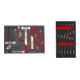 Set STIER Ensemble d'outils universel + Jeu de clés mixtes à cliquet-1