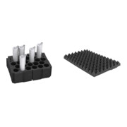 Set STIER Kartuscheneinsatz für Systainer IV und V + Deckelpolster genoppt