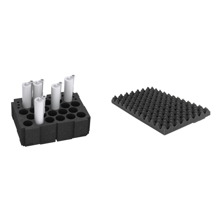 Set STIER Kartuscheneinsatz für Systainer IV und V + Deckelpolster genoppt