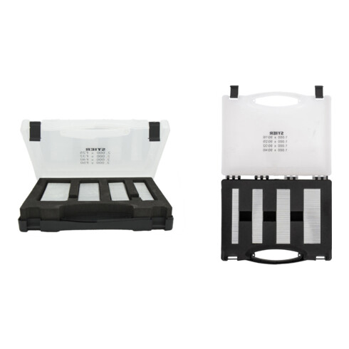 Set STIER Stauchkopfnägel Typ J 25-50mm + Heftklammern Typ90 16 - 40 mm