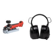 Set MAFELL Akku-Planfräse PF 80-18 PURE im MAX3 + STIER Kapselgehörschutz SGR-40 FM Radio Bluetooth 800 mAh