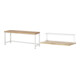 Set STIER Höhenverstellbare Werkbank Premium BxTxH 2000x700x840-1040mm RAL...