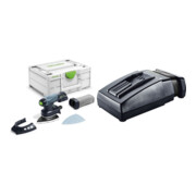 Set Festool Akku-Deltaschleifer DTSC 400-Basic + Schnellladegerät TCL 6
