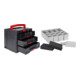 Set STIER Sortainer T-Loc IV/3 Black + Einsatzboxen Set für 906795-1