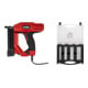 Set STIER Elektro-Kombi-Tacker TK-18 230 V + Heftklammern Typ 90 16 -40 mm