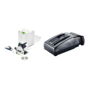 Set Festool Akku-Tauchsäge TSC 55 KEB-Basic + Schnellladegerät TCL 6