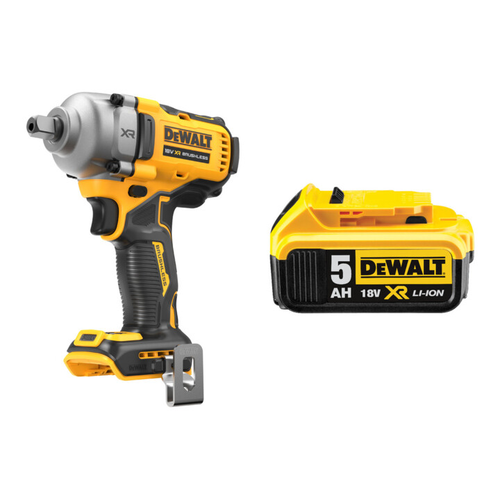 Set DEWALT Schlagschrauber 18V DCF892NT-XJ + Akku 5Ah DCB184-XJ