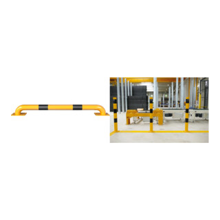 Set Schake Rammschutz, Bügel Stahlrundrohr Ø 60mm, zum Aufdübeln...