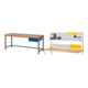 Set STIER Höhenverstellbare Werkbank Premium mit 1 Schublade BxTxH...