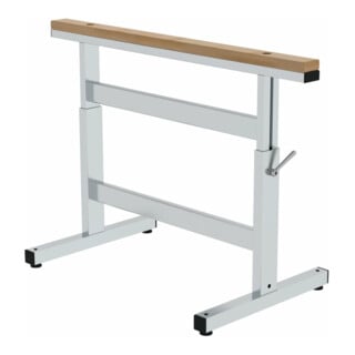 Set MUNK Günzburger Steigtechnik Aluminium-Arbeitsbock höhenverstellbar