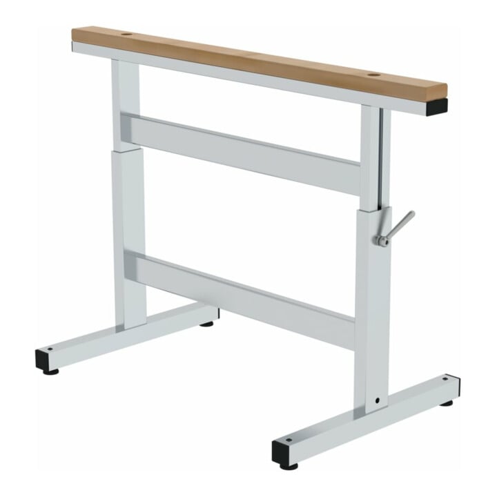 Set MUNK Günzburger Steigtechnik Aluminium-Arbeitsbock höhenverstellbar