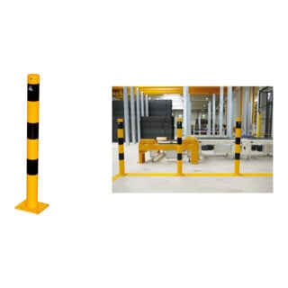 Set Schake Absperrpfosten Typ 489NPBG + BefestigungsschraubensatzTyp 2