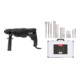 Set STIER Perforateur SDS-Plus, 800W (professionnel) + Jeu de forets et burins, 17 pièces-1