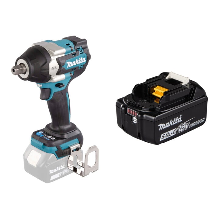 Set Makita Clé à chocs sans fil 18V DTW701Z + Batterie BL1850B Li 18,0V 5.0Ah - 197280-8