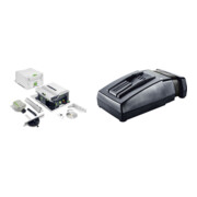Set Festool Akku-Tischkreissäge CSC SYS 50 EBI-Basic + Schnellladegerät TCL 6