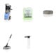 Set Kränzle Hochdruckreiniger K 1050 TST + Terassenreiniger Round Cleaner UFO light + Schauminjektor mit Behälter 1l + Reinigungsmittel Neutral 5 Liter + Rohrreinigungsschlauch 10 m-1