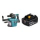 Set Makita Marteau combiné sans fil SDS-PLUS 18V/5,0Ah avec aspiration poussière DHR243RTJW + Batterie BL1850B Li 18,0V 5,0Ah-1