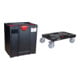 Set STIER Systainer³ V Black Edition + Systainer-Rollbrett RB BLACK-Edition
