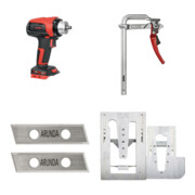 Set Mafell Oberfräse LO 65 Ec MaxiMax im T-MAX 91C701 + Arunda System