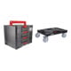 Set STIER Systainer³ Sortainer Black Edition + Systainer-Rollbrett RB...