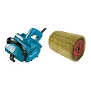 Set Makita Bürstenschleifer 9741J + MAKPAC Gr. 3 + Stahldrahtbürste