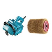 Set Makita Bürstenschleifer 9741J + MAKPAC Gr. 3 + Stahldrahtbürste