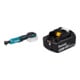 Set Makita Tournevis à cliquet sans fil 18 V DWR180Z + Batterie BL1850B Li 18,0 V 5,0 Ah-1