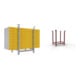 Set Schake Schalungsplatten SET LxB 2500x500 mm + Schake Schalungsplatten mit Kantenschutz, Länge: 1000 mm, Breite: 500 mm, mit Kantenschutz + Schake Stapelpalette + Schake Euro-Schalungsstütze der Klasse C/E, C/E25 Auszugslänge: 1,45 m - 2,50 m-1