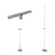Set Schake Strahlertraverse 1500mm für den klappbaren Mast + Schake Lampenmast + Schake Profi LED-Strahler 230V/50 Hz für den Außenbereich + Schake Lampenmast-Sets-1