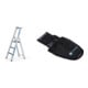 Set R13step S - LM-Stufen-Stehleiter 3 Stufen + Werkzeugtasche für Akkuschrauber