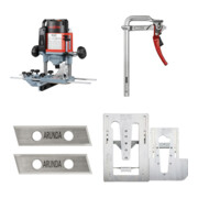 Set Mafell Oberfräse LO 65 Ec MaxiMax im T-MAX 91C701 + Arunda System!