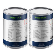 Set Festool PU-Klebstoff natur PU NAT-KA 65/4+Spülmittel PU spm-KA 65 4er Pack
