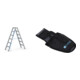 Set ZARGES R13step B - LM-Stufen-Stehleiter 2 x 6 Stufen + Werkzeugtasche