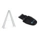 Set ZARGES R13step B - LM-Stufen-Stehleiter 2 x 14 Stufen + Werkzeugtasche für Akkuschrauber