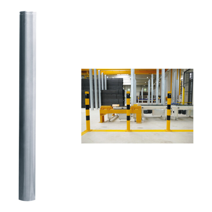 Set Schake Absperrpfosten Typ 460F, herausnehmbar,   60mm + Dreikantverschlu , feuerverzinkt + Dreikantschl sssel M 12, Standard + Grauguss-Univ.-Schl ssel z.Absperrpf. m.Feuerw.-V. + Abdeckkappe, ohne Verschluss + Abdeckkappe Art.Nr.460.21 + Federverschl