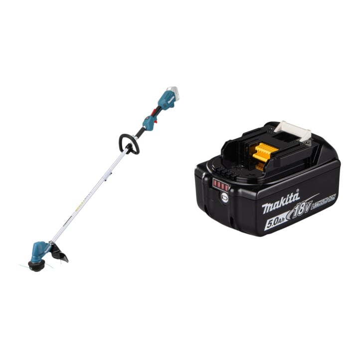 Set Makita Coupe-bordures sans fil 18 V DUR192LZX1 + Batterie BL1850B Li 18,0V 5.0Ah
