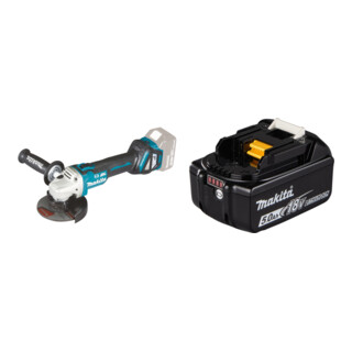 Makita Akku-Winkelschleifer DGA513Z + MAKITA Akku-BL1850B Li 18,0V 5.0Ah - 197280-8