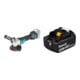 Set Makita Meuleuse d’angle sans fil DGA517Z 18,0 V avec interrupteur à palettes + Batterie BL1850B Li 18,0 V 5,0 Ah-1