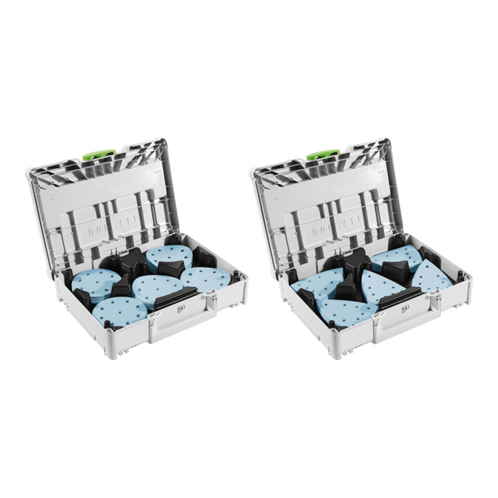 Set Festool SYS-STF D125 GR-Set Granat+SYS-STF DELTA GR-Set Granat