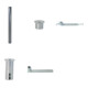 Set Schake Absperrstilpfosten Typ 464FUB + Dreikantschlssel M 12 + Grauguss-Univ.-Schlssel + Schake BefestigungsschraubensatzTyp 1 + Schake Bodenhlse