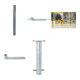 Set Schake Absperrstilpfosten Typ 464FUHB + Dreikantschlssel M 12 + Grauguss-Univ.-Schlssel-1