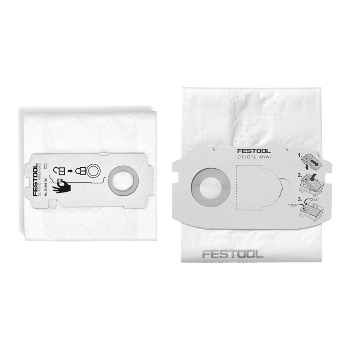 Set Festool SELFCLEAN Filtersack SC-FIS-CT MINI/MIDI-2/5/CT15+SC FIS-CT MINI